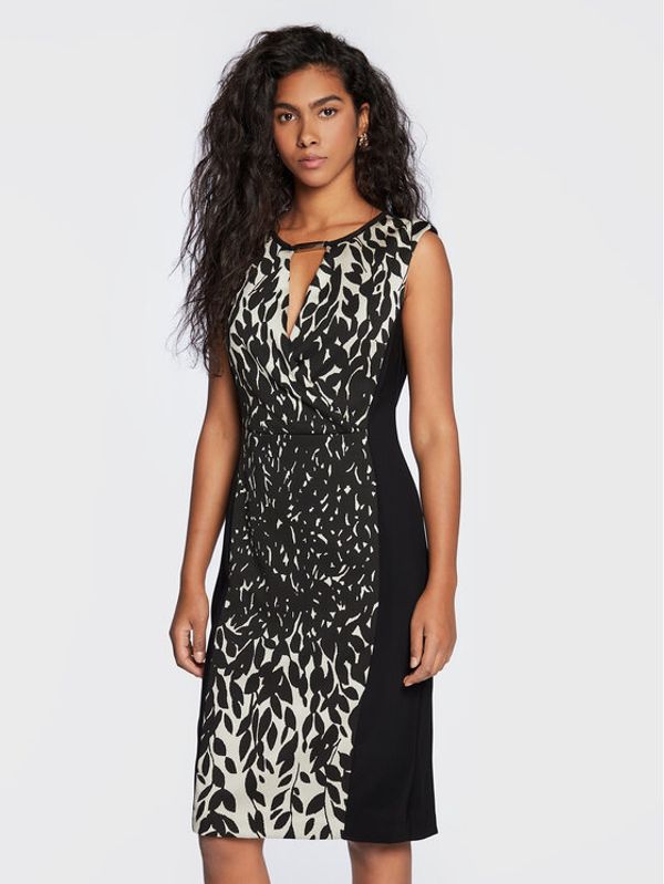 Joseph Ribkoff Joseph Ribkoff Коктейлна рокля 223725 Черен Regular Fit