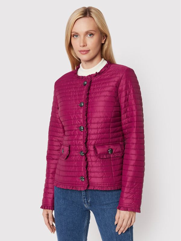 Joseph Ribkoff Joseph Ribkoff Пухено яке 223908 Виолетов Regular Fit