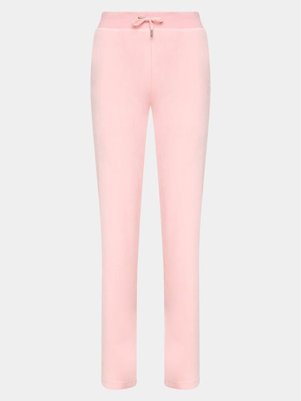 Juicy Couture Juicy Couture Долнище анцуг Delray Diamante JCCB221007 Розов Regular Fit