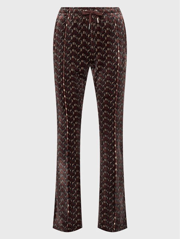 Juicy Couture Juicy Couture Долнище анцуг Tina JCWB222017 Кафяв Regular Fit