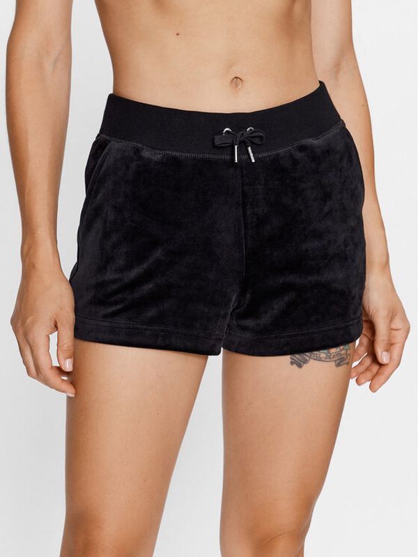 Juicy Couture Juicy Couture Спортни шорти Eve JCCH121001 Черен Slim Fit