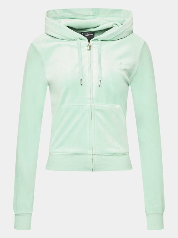 Juicy Couture Juicy Couture Суитшърт Robertson Class JCAP176 Зелен Regular Fit