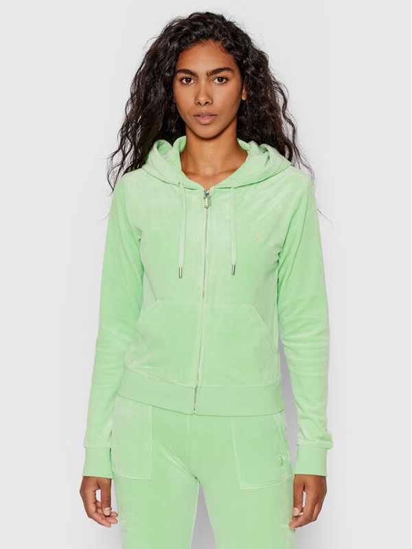 Juicy Couture Juicy Couture Суитшърт Robertson JCAP176 Зелен Regular Fit
