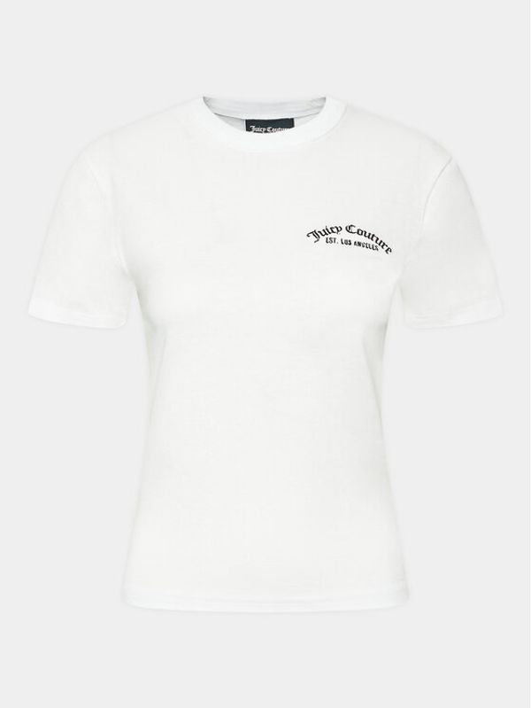 Juicy Couture Juicy Couture Тишърт Hayle JCRC122006 Бял Regular Fit
