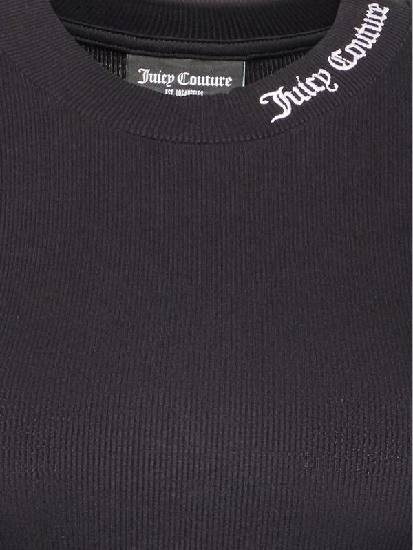 Juicy Couture Juicy Couture Тишърт JCCCT123802 Черен Slim Fit