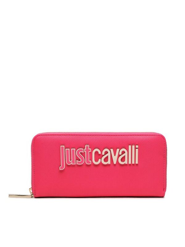 Just Cavalli Just Cavalli Голям дамски портфейл 74RB5P83 Виолетов
