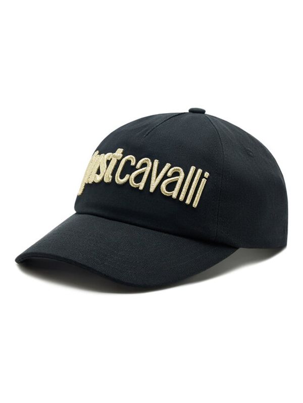 Just Cavalli Just Cavalli Шапка с козирка 74QBZK30 Черен