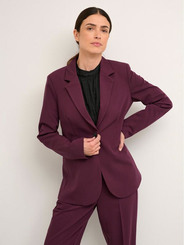 Kaffe Kaffe Блейзър Sakura 10506684 Виолетов Regular Fit