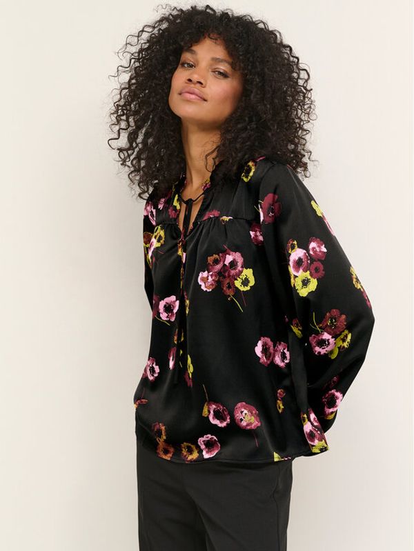 Kaffe Kaffe Блуза Donna 10507156 Черен Regular Fit