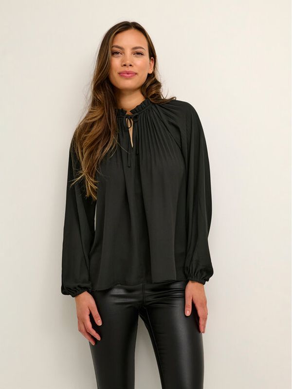 Kaffe Kaffe Блуза Karen 10506959 Черен Regular Fit