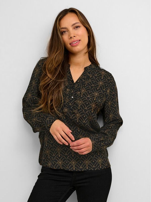 Kaffe Kaffe Блуза Mira 10506985 Черен Regular Fit
