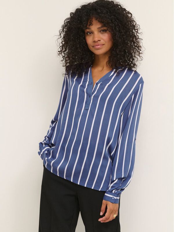 Kaffe Kaffe Блуза Stridy 10504279 Син Regular Fit