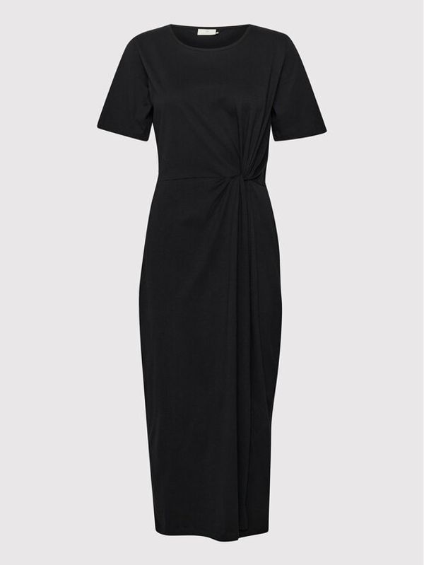 Kaffe Kaffe Ежедневна рокля Anette 10506632 Черен Regular Fit