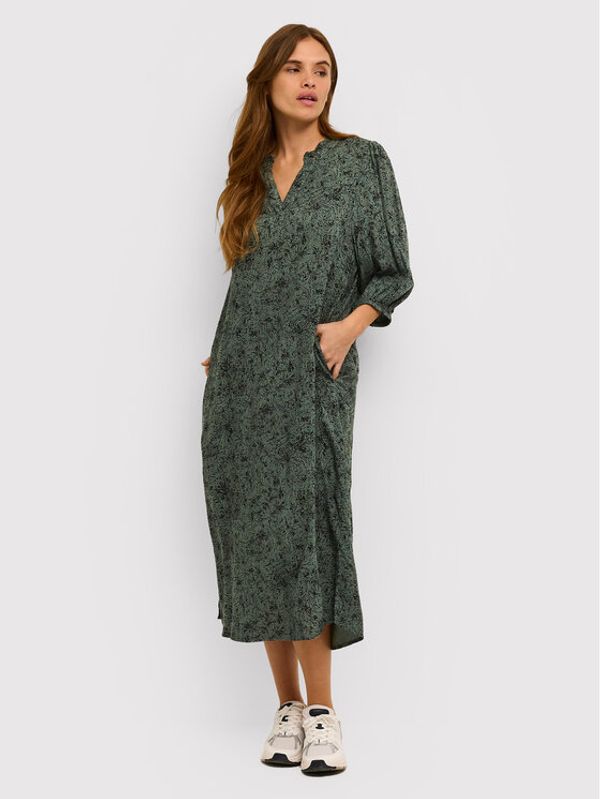 Kaffe Kaffe Ежедневна рокля Connor 10506640 Зелен Relaxed Fit