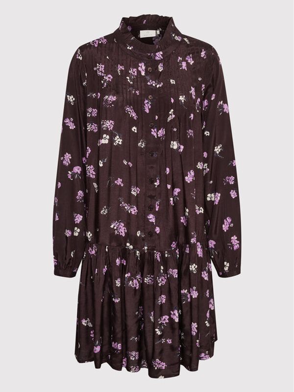 Kaffe Kaffe Ежедневна рокля Java 10506598 Кафяв Regular Fit