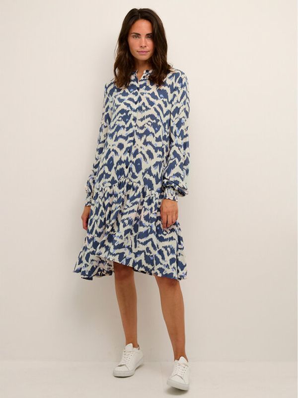 Kaffe Kaffe Ежедневна рокля Kenny 10507167 Син A-Line Fit