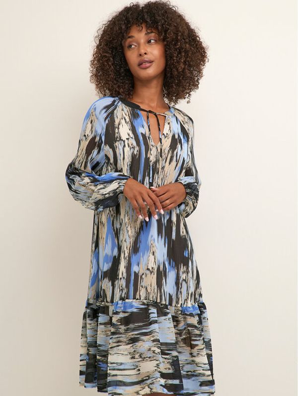 Kaffe Kaffe Лятна рокля Qia 10507253 Син Loose Fit