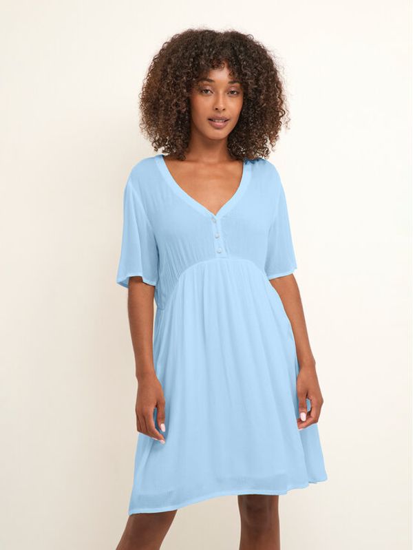 Kaffe Kaffe Лятна рокля Tara 10507499 Син A-Line Fit