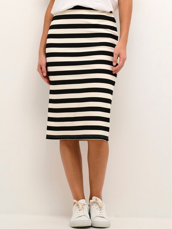 Kaffe Kaffe Миди пола Isabella 10507547 Черен Slim Fit