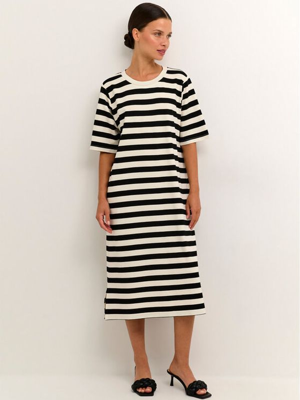 Kaffe Kaffe Плетена рокля Isabella 10507502 Черен Loose Fit