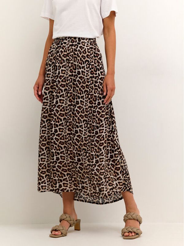 Kaffe Kaffe Пола тип трапец Isolde Amber 10507518 Сив A-Line Fit