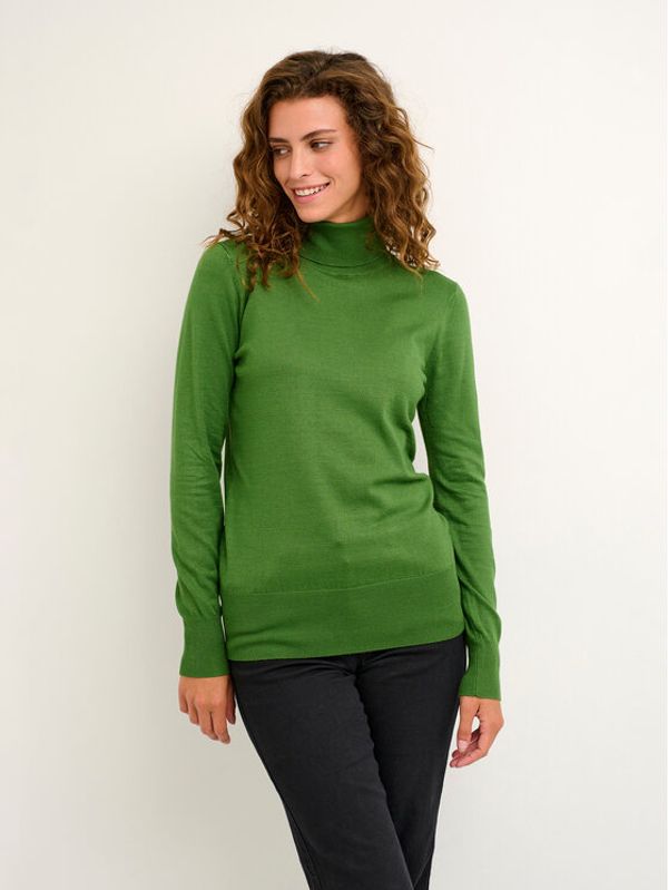 Kaffe Kaffe Поло Astrid 500023 Зелен Regular Fit