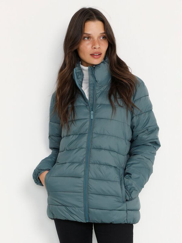 Kaffe Kaffe Пухено яке Lora 10506103 Син Tight Fit