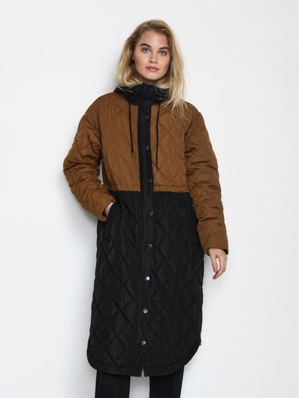 Kaffe Kaffe Пухено яке Roina 10506927 Цветен Regular Fit