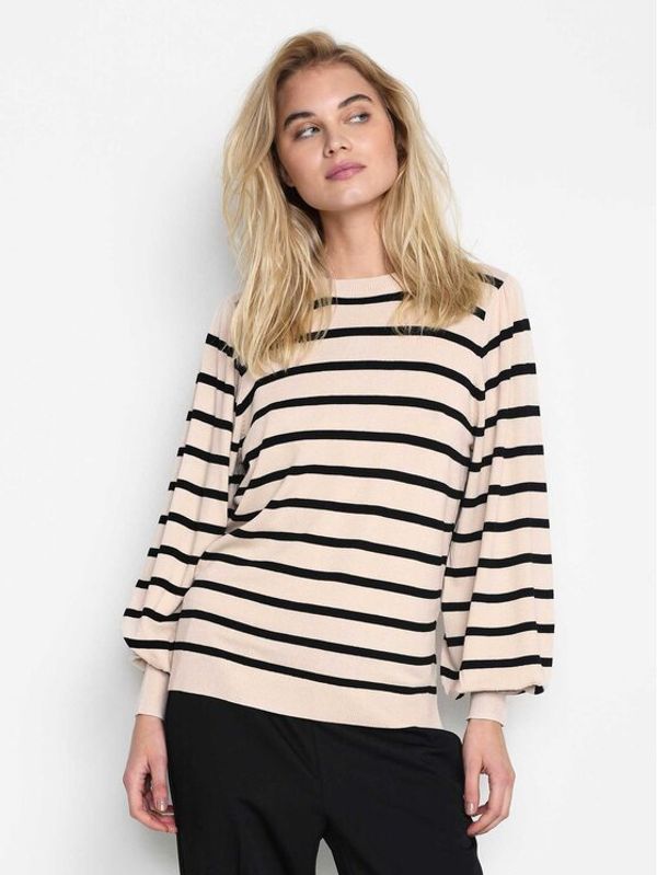 Kaffe Kaffe Пуловер Kamala 10506891 Бежов Regular Fit