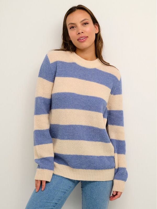 Kaffe Kaffe Пуловер Lorria 10505843 Син Regular Fit