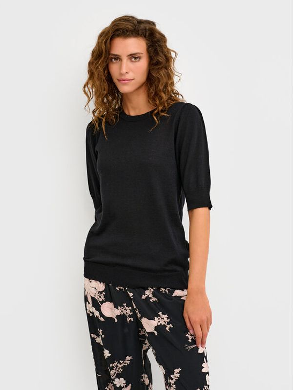 Kaffe Kaffe Пуловер Merin 10506856 Черен Regular Fit