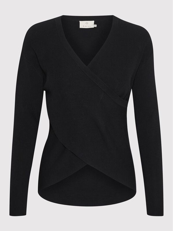 Kaffe Kaffe Пуловер Scotty 10506611 Черен Regular Fit