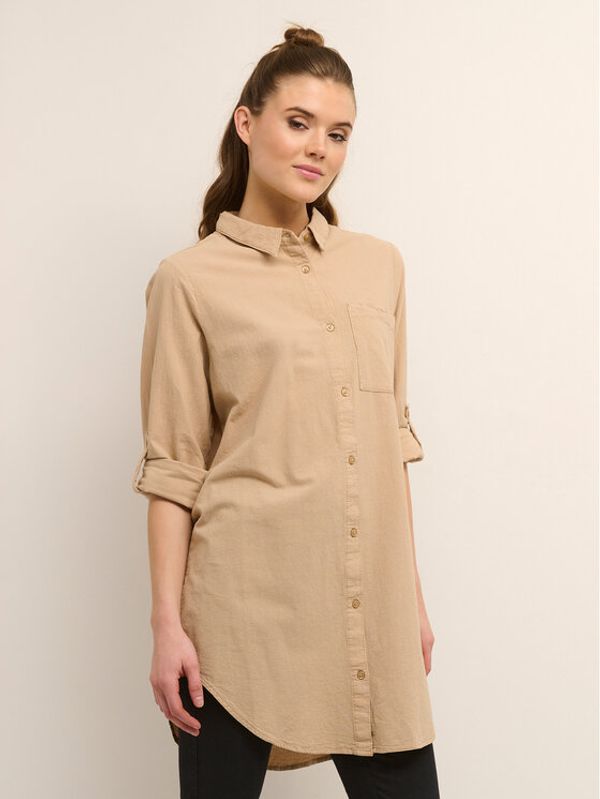 Kaffe Kaffe Риза Naya 10506337 Бежов Loose Fit