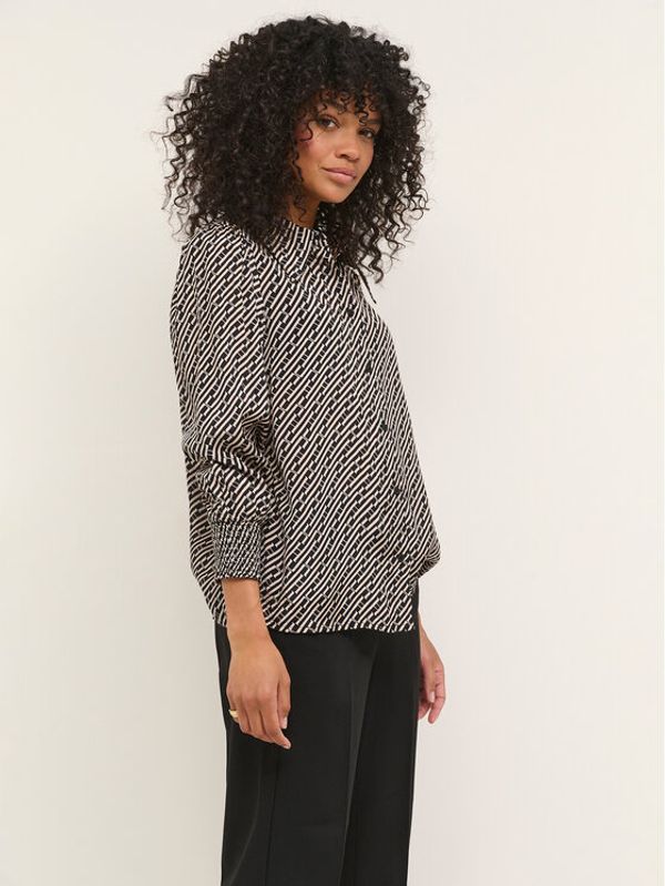 Kaffe Kaffe Риза Ninna 10507203 Черен Regular Fit
