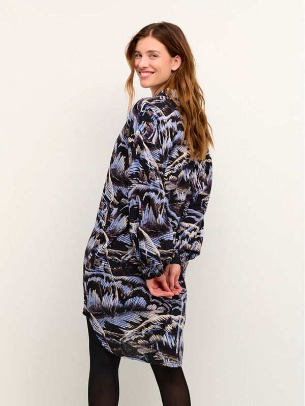 Kaffe Kaffe Рокля тип риза Lena 10506906 Син Relaxed Fit