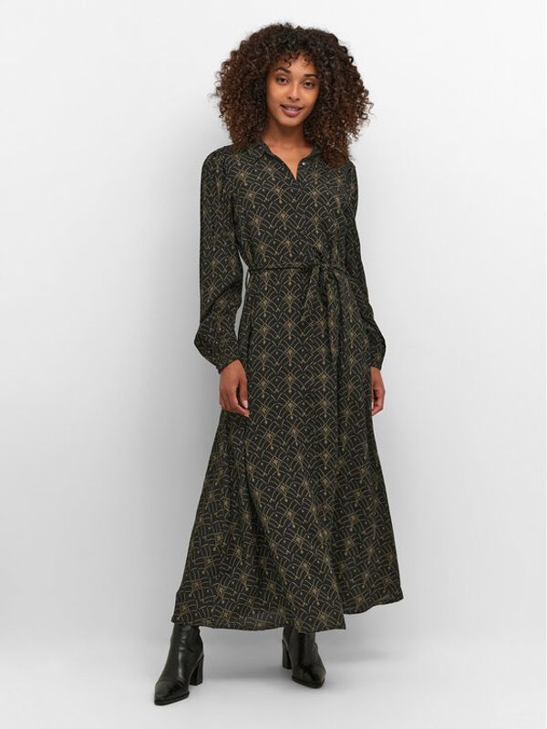 Kaffe Kaffe Рокля тип риза Mira 10506917 Черен Regular Fit