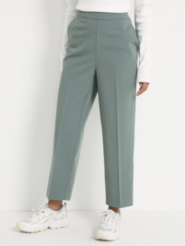 Kaffe Kaffe Текстилни панталони Kasakura 10506127 Зелен Relaxed Fit