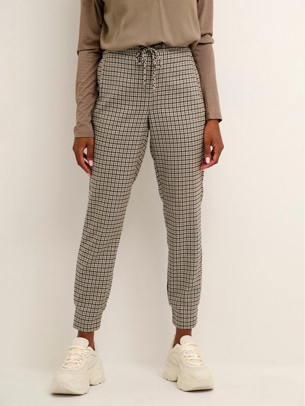 Kaffe Kaffe Текстилни панталони Marley 10507334 Сив Relaxed Fit