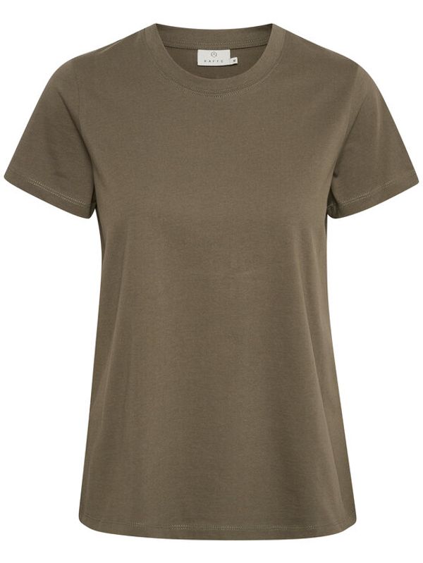 Kaffe Kaffe Тишърт Marin 10506137 Зелен Regular Fit