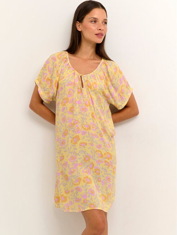 Kaffe Kaffe Туника Isolde Amber 10507513 Жълт Regular Fit