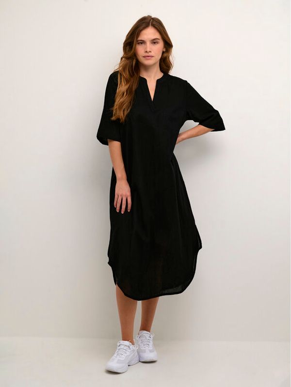 Kaffe Kaffe Туника Majse 10507391 Черен Relaxed Fit