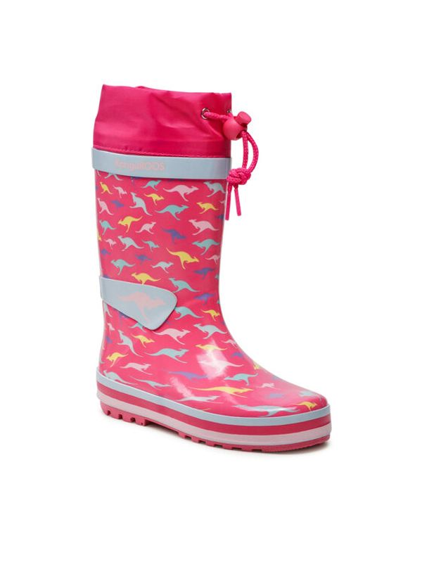 KangaRoos KangaRoos Гумени ботуши K-Summerrain 18736 000 6312 M Розов