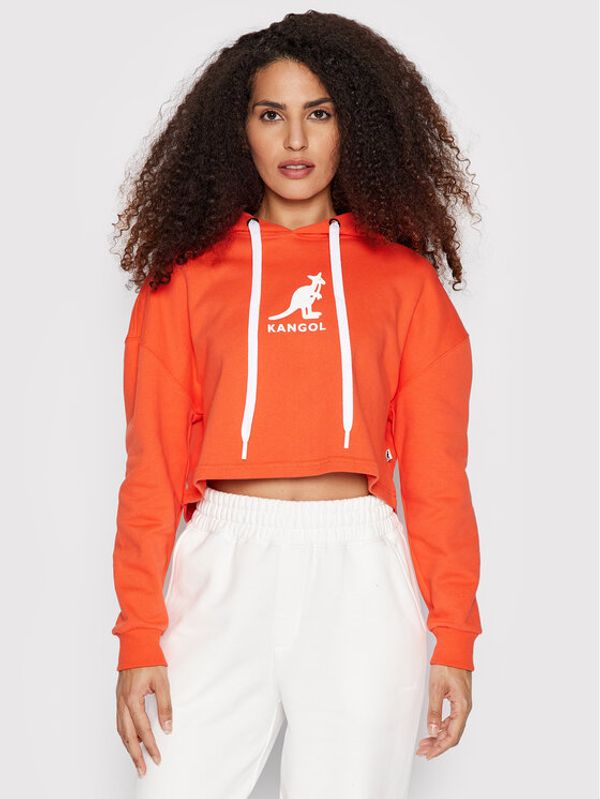 Kangol Kangol Суитшърт Essential KLEW008 Оранжев Relaxed Fit