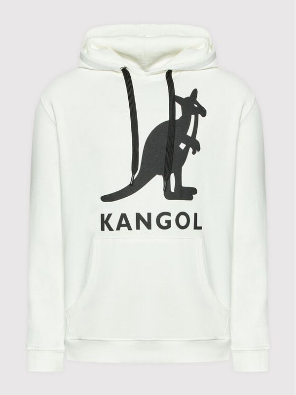 Kangol Kangol Суитшърт Unisex Essential KLEU001 Бял Regular Fit