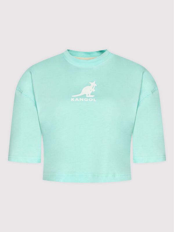 Kangol Kangol Тишърт Essential KLEW009 Зелен Relaxed Fit