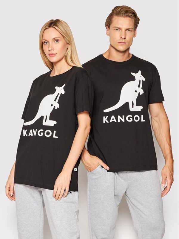 Kangol Kangol Тишърт Unisex Essential KLEU005 Черен Regular Fit