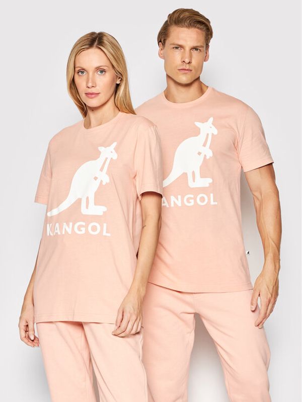 Kangol Kangol Тишърт Unisex Essential KLEU005 Розов Regular Fit