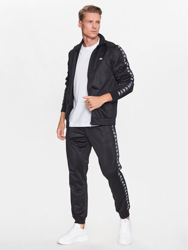 Kappa Kappa Анцуг 312012 Черен Regular Fit