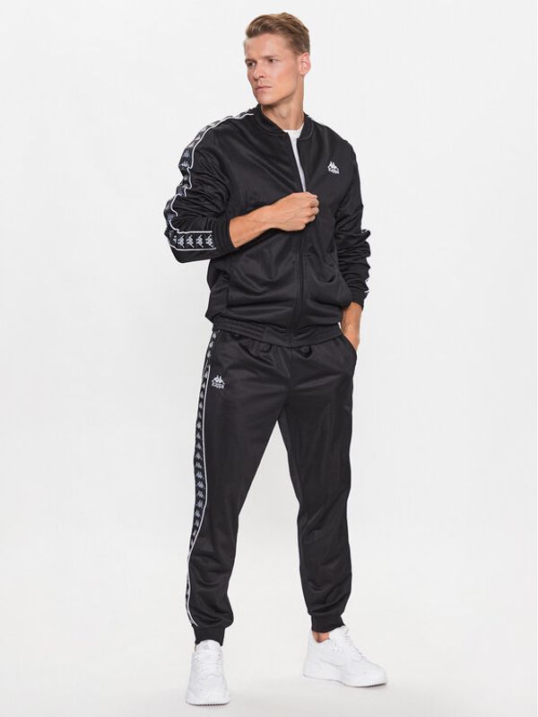 Kappa Kappa Анцуг 313011 Черен Regular Fit