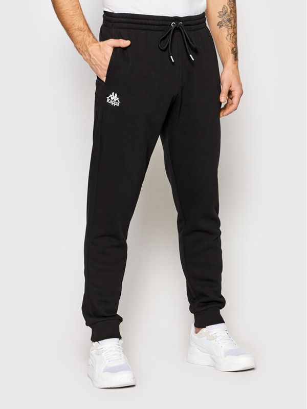 Kappa Kappa Долнище анцуг 7082277 Черен Slim Fit